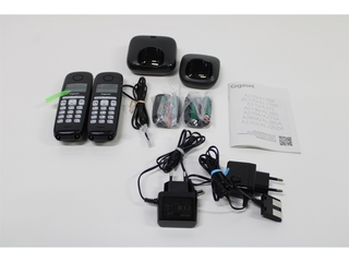 Gigaset A220 Duo v2  Duo DECT Telefoon  Zwart