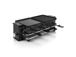 Princess 162925 Raclette Piano Black 8 8 personen