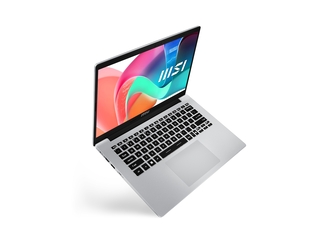 MSI Modern 14 F13MG020BE  Laptop 14 inch Azerty Zilver