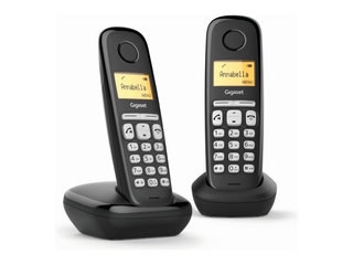 Gigaset A220 Duo v2  Duo DECT Telefoon  Zwart