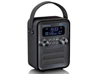 Lenco Draagbare DAB+ FM Radio met Bluetooth