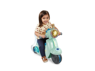 VTech Baby 2 in 1 Loopscooter Blauw