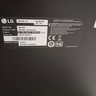 Monitor, LG, 98UH5E, 2019