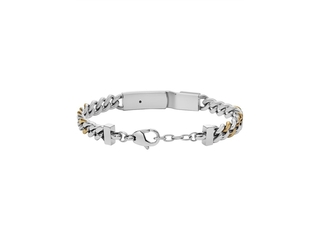 Diesel DX1457931 Heren Armband  Zilverkleurig