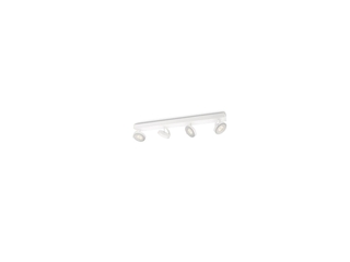 Philips Clockwork  Opbouwspot  4 Lichtpunten Wit