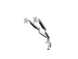 NewStar NMD750D Monitorarm met gasveer Zilver