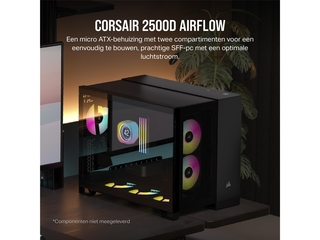 Corsair 2500D AIRFLOW mATX PCBehuizing