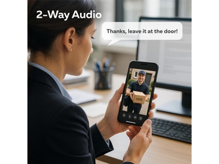 Calex Smart Security Video Deurbel Wit