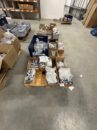 Ca. 350x Perskoppeling, Geberit, Flowfit