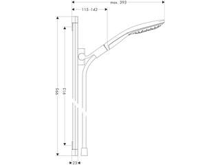 Hansgrohe Raindance Select Doucheset