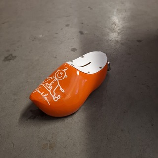 Ca. 20x Spaarpot klompje, Oranje