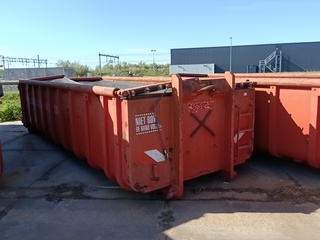 17 m ³ Haakarm afzetcontainer, KTK, 2011