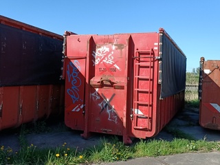39 m³ Haakarm afzetcontainer, KTK, 2017