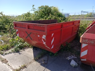 6 m³ Portaal container