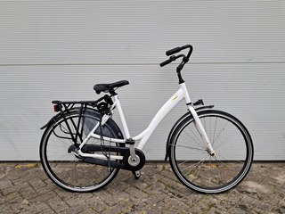 8x Damesfiets, Wit