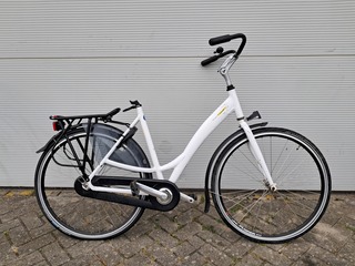 8x Damesfiets, Wit