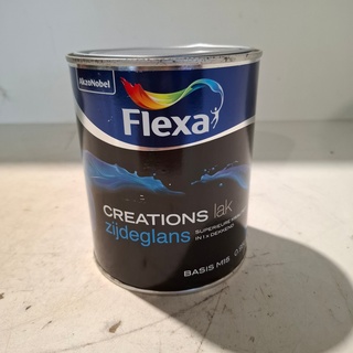 15 liter Zijdeglanslak, Flexa, RAL 9016