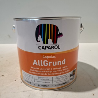 6 x 2,5 liter Caparol Allgrund, Wit