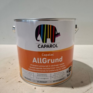 8 x 2,5 liter Caparol Allgrund, Wit