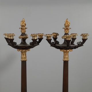 2x Kandelaar, 5/6 lichts