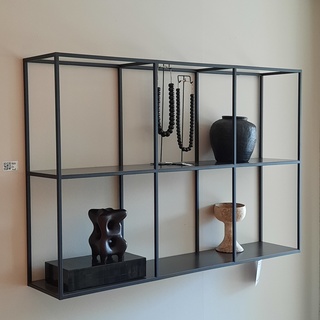 Wandkast, Meridiani, Hardy, zwart