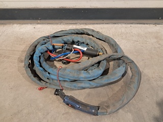 TIG toorts vloeistofgekoeld WP20MF 8m 7P, European Welding Service, TI