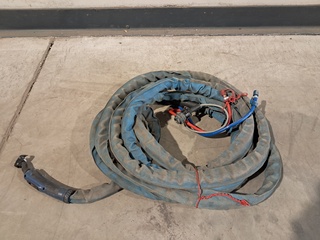 TIG toorts vloeistofgekoeld WP20MF 8m 7P, European Welding Service, TI