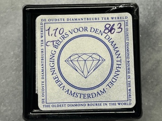 Diamant – 1.10 carat natuurlijke diamant