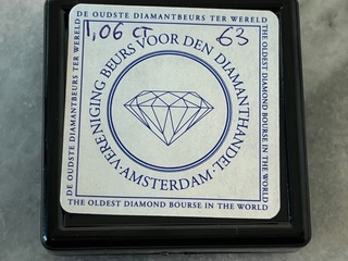 Diamant – 1.06 carat natuurlijke geslepen diamant