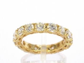 Alliance ring met natuurlijke diamanten