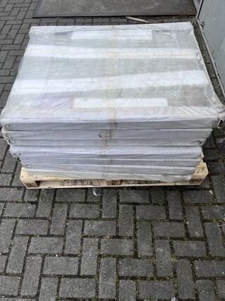 7x Type 11 radiatoren hoog 100cm x breed 80cm , Sanica, Met bovenroost