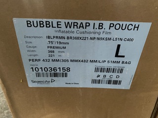 8x Bescherm tassen bubble wrap pouch , Sealed Air, Large