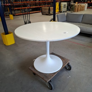 Ronde tafel, Ikea, wit