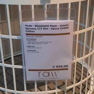 Bijzettafel Pode, Mesh