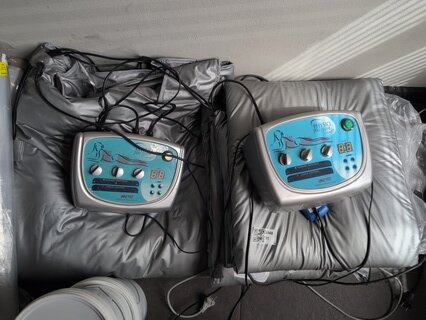 2x Elektrosauna / warmtedeken, Imetec, Physio Plus System