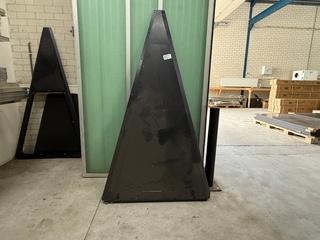 9x Metalen plaat