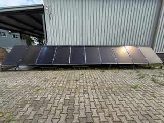 PVT paneel opstelling