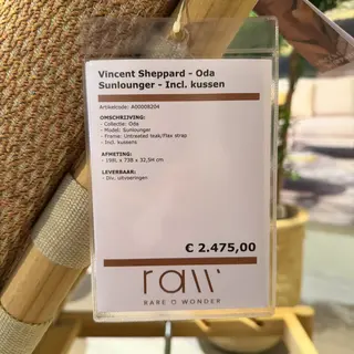 Ligbed, Vincent Sheppard, Oda Sun Lounger