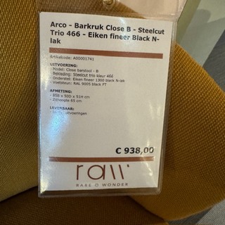 4x Barkruk, Arco, Close B