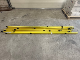 10x bevestigingsbeugel voor zonnepanelen, Sunbeam, lengte ca 225cm