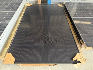 4x Zonnepaneel Denim U M3 450 BB 120H, glas/kunststof