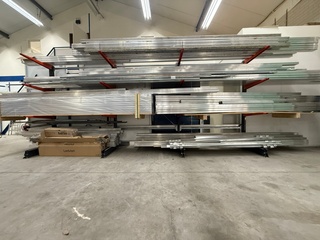 Partij aluminium profielen