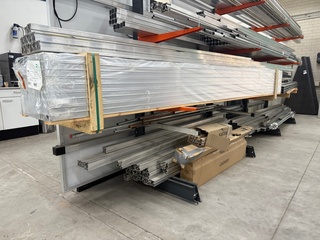Partij aluminium profielen