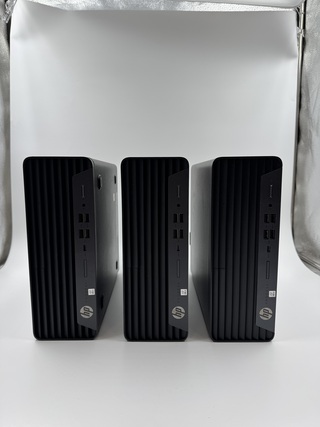3x HP ProDesk 600 G6 SFF Desktop – i5-10500, 8GB, 256GB SSD, Win 11, Z