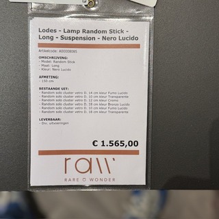 Hanglamp, Lodes, Random Stick