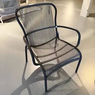 2x Lounge stoel, Vincent Sheppard, Loop Lounge, fossil grey