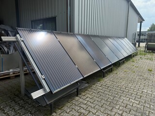 PVT paneel opstelling