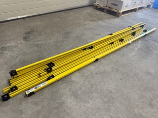 10x bevestigingsbeugel voor zonnepanelen, Sunbeam, lengte ca 225cm