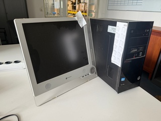 Computer met monitor HP, Elite 7500 serie MT, core i5