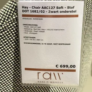 Stoel, Hay, AAC127